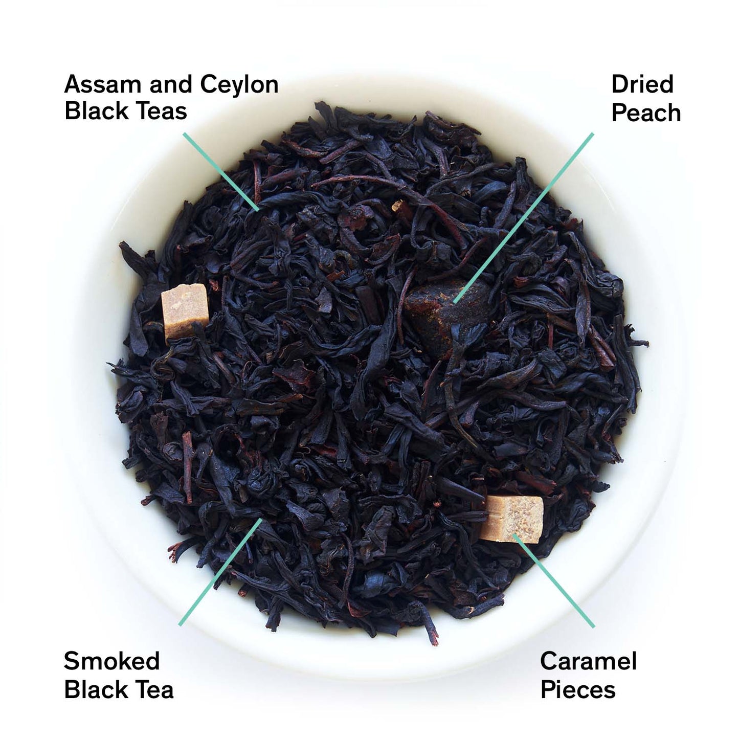 August Uncommon Tea Southern Gothic - Peach Bourbon Black Tea