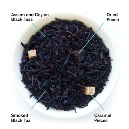 August Uncommon Tea Southern Gothic - Peach Bourbon Black Tea
