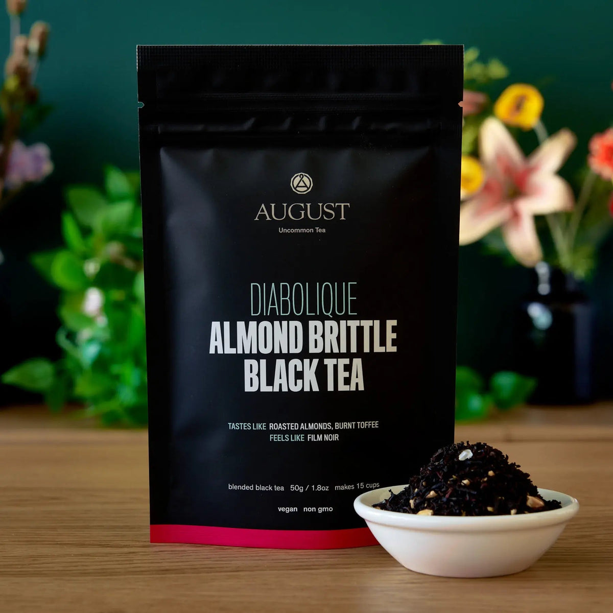August Uncommon Tea Diabolique - Almond Brittle Black Tea