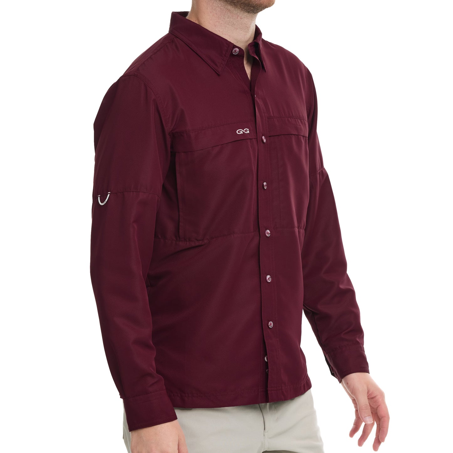 GameGuard Maroon Explorer Shirt | Long Sleeve