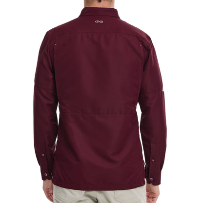 GameGuard Maroon Explorer Shirt | Long Sleeve
