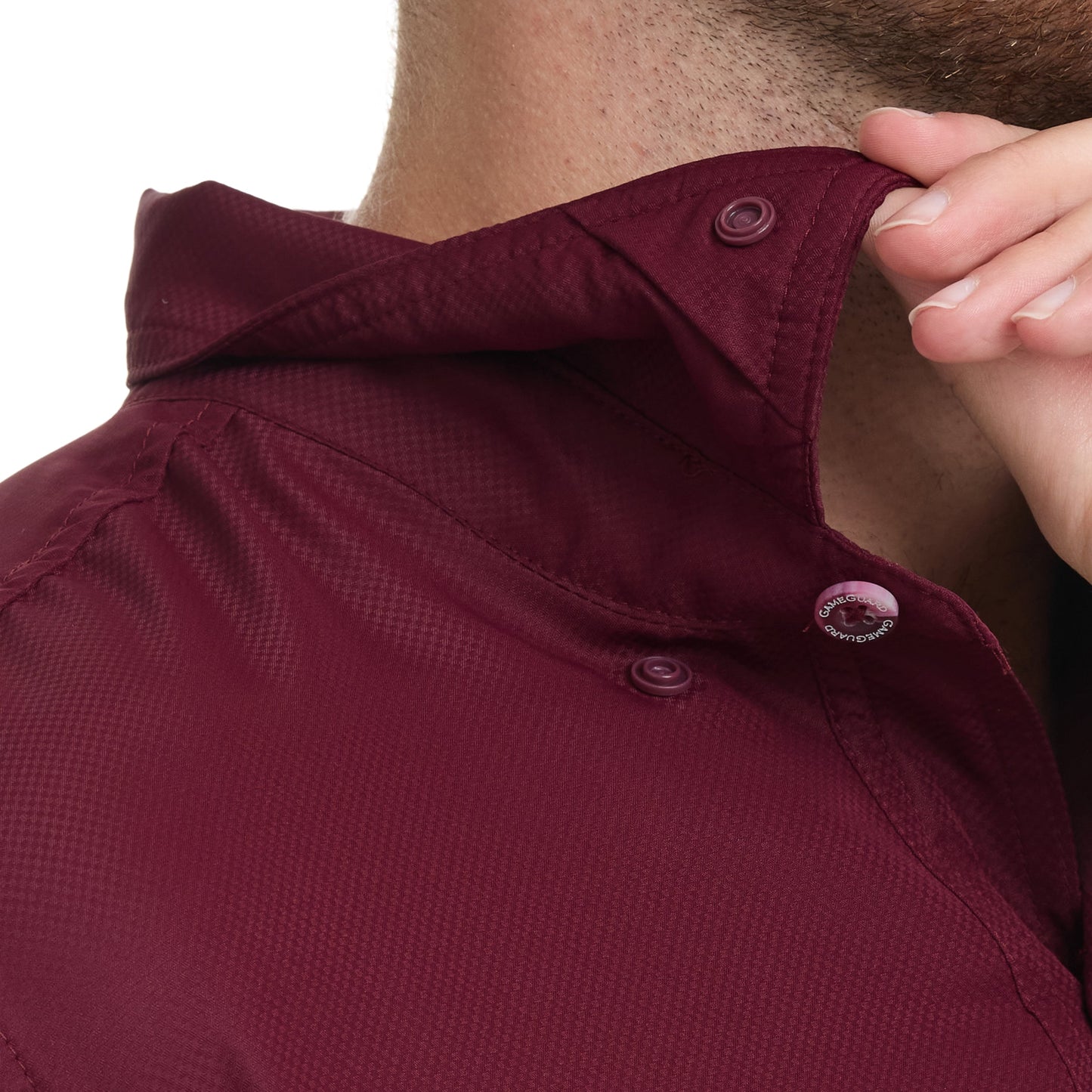 GameGuard Maroon Explorer Shirt | Long Sleeve