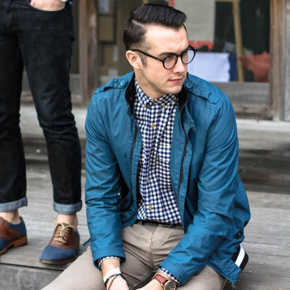 zeroUV Vintage European Clear Lens Small Round Glasses 8403