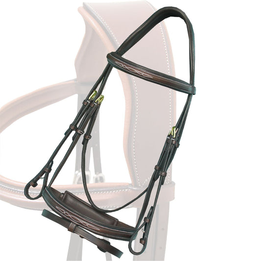 Bridles & Reins Replacement Noseband of ExionPro Designer Fancy Stitched Bridle