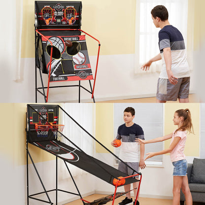 Lancaster 2 Player Electronic Arcade 3 in 1 Basketball, Football, Baseball Game