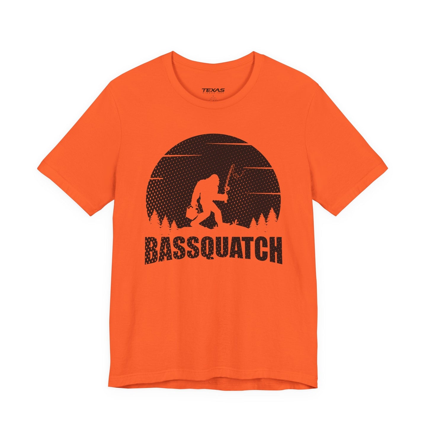 Texas Rigged Tees Bassquatch — Unisex Cotton Tee