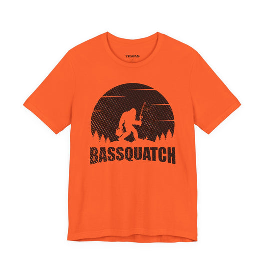 Texas Rigged Tees Bassquatch — Unisex Cotton Tee