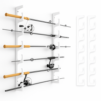 TRAPSKI Fishing Rod/Pole Holder Rack Organizers