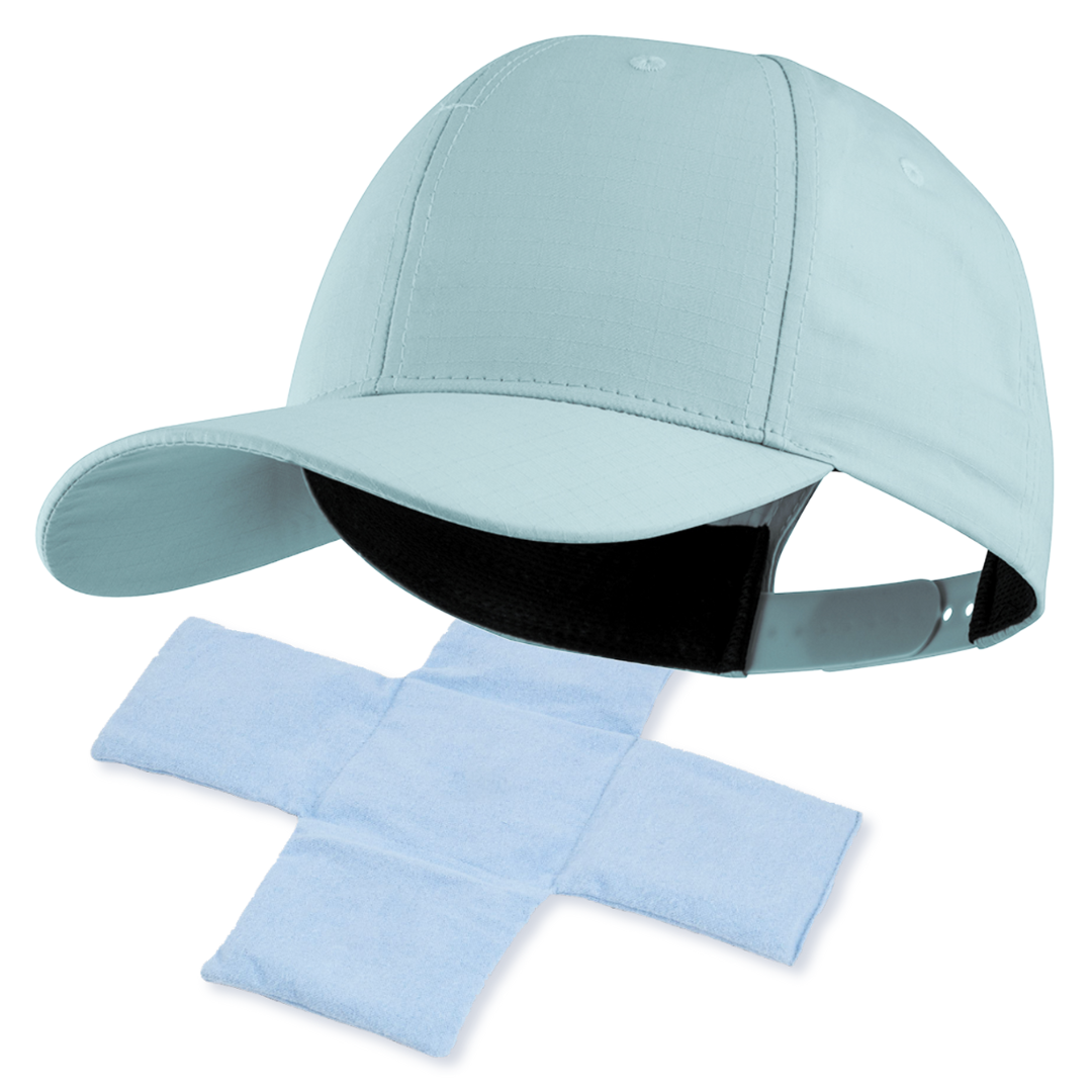 Panther Vision POWERCAP ICE Cooling Baseball Hat – Instant Cooling Relief with Reusable Ice Packs, UPF 50 UV Sun Protection, Lightweight & Breathable for Hot Weather