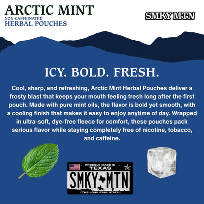 Smokey Mountain  Arctic Mint Pouches (Original)