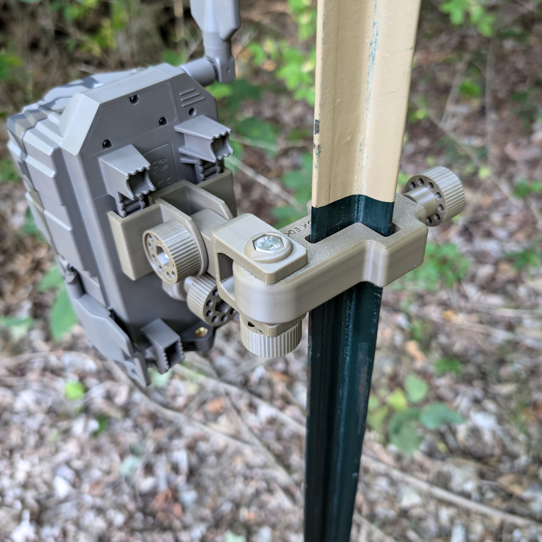 The ADK Edge 360 Rotating Tactacam T-Post Mount - The ADK APEX Mount