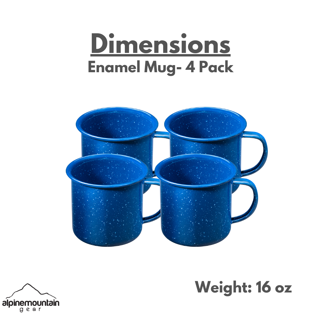 Caddis Sports Enamel Mug