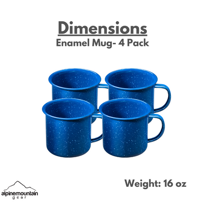 Caddis Sports Enamel Mug