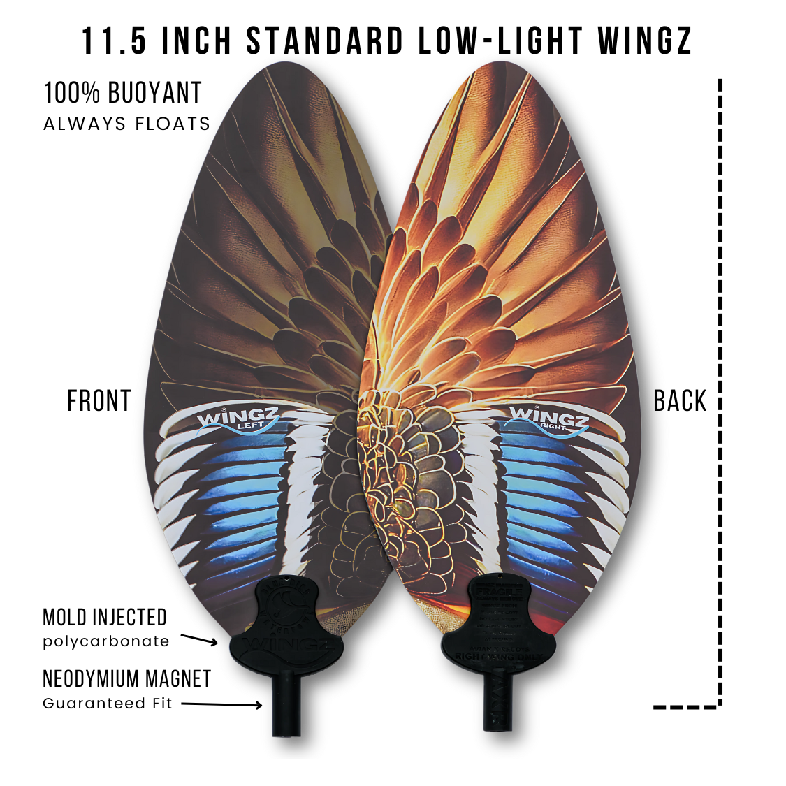 Blue Bird Waterfowl Mojo Elite Series King Mallard Replacement Wings