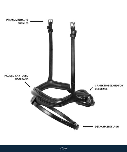 Bridles & Reins Replacement Noseband of ExionPro 'Ursa' Anatomic Dressage Bridle