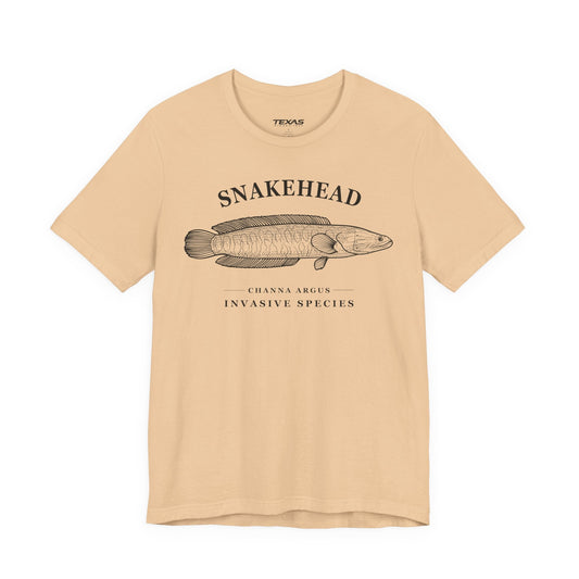 Texas Rigged Tees Snakehead — Unisex Cotton Tee