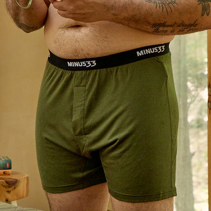 Minus33 Micro Weight - Men's Wool Boxer Shorts Woolverino
