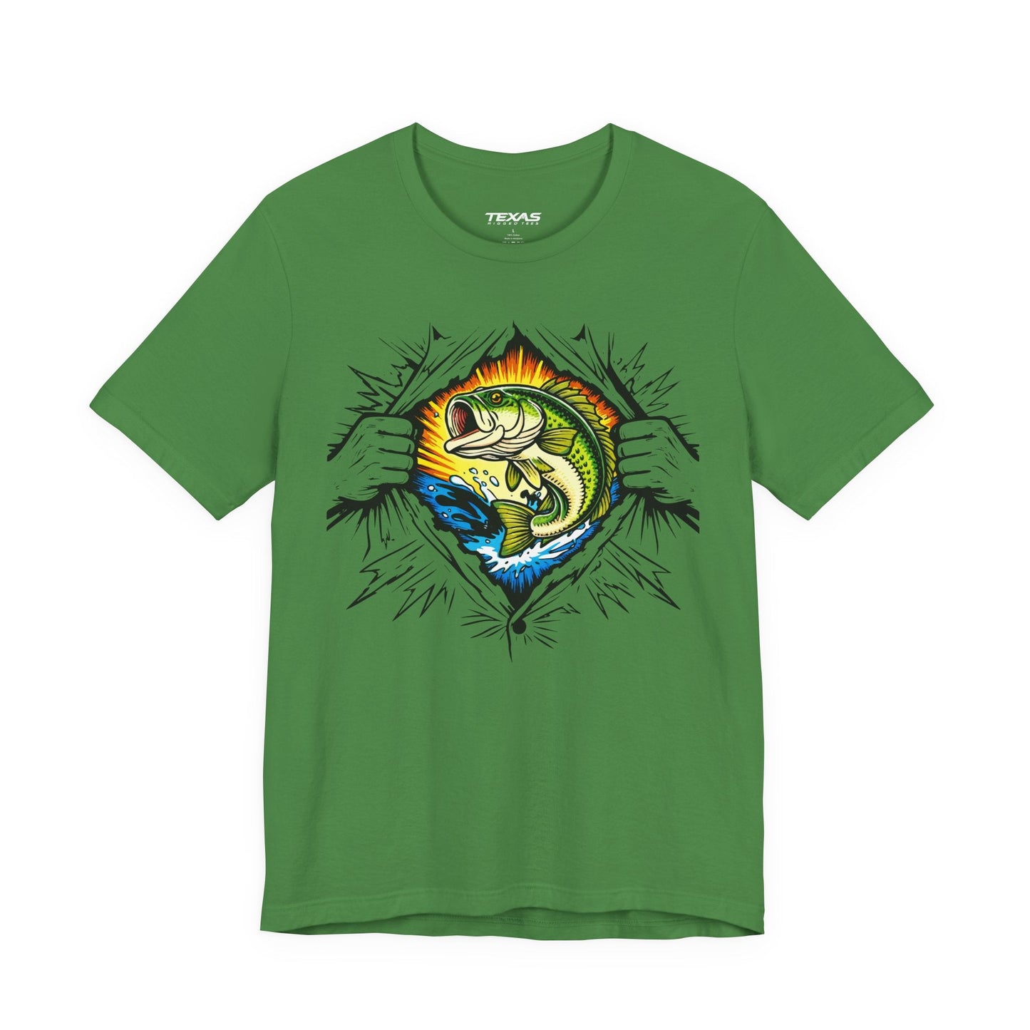 Texas Rigged Tees Fishing Is My Superpower — Unisex Cotton Tee