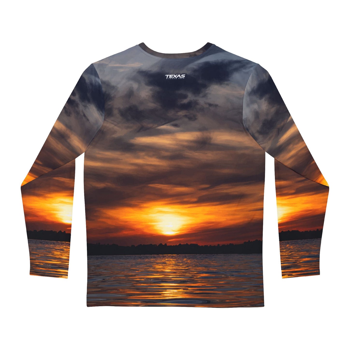 Texas Rigged Tees Lake Sunset — Unisex Long Sleeve  (SPF 50+)