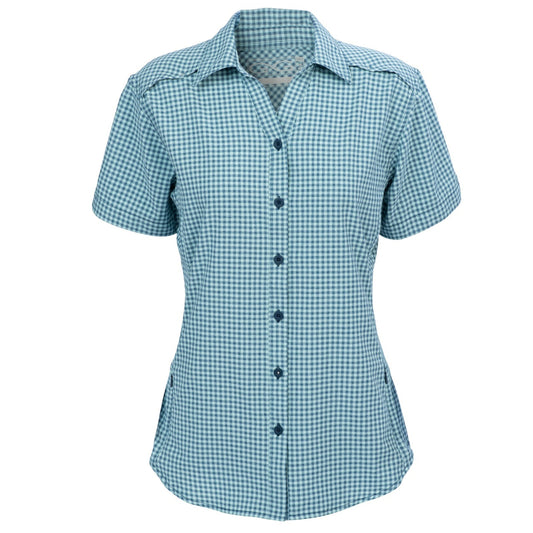 GameGuard Sea Glass Ladies' TekCheck Shirt