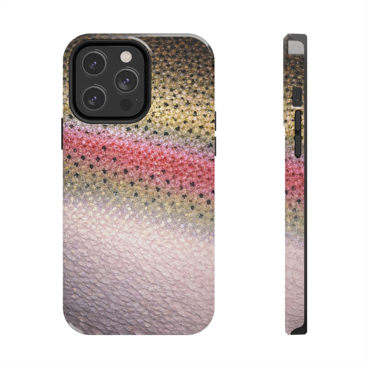 Texas Rigged Tees Rainbow Trout — Tough Phone Case