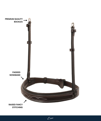 Bridles & Reins Replacement Noseband of ExionPro 'Hercules' Hunter Bridle