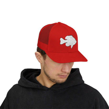 Texas Rigged Tees Bluegill Silhouette — Embroidered Baseball Cap