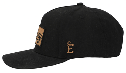 Embry Outdoors Black Waxed Canvas - Logo Patch