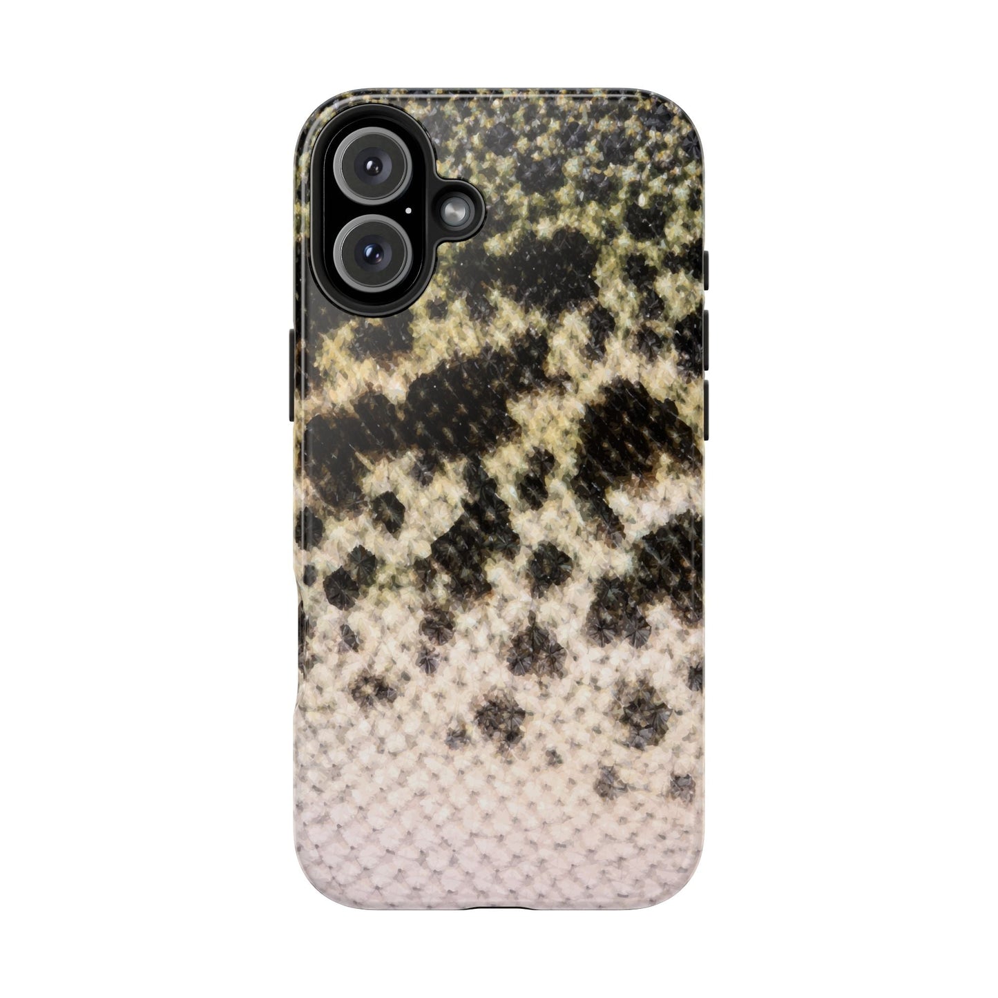 Texas Rigged Tees Black Crappie — Tough Phone Case