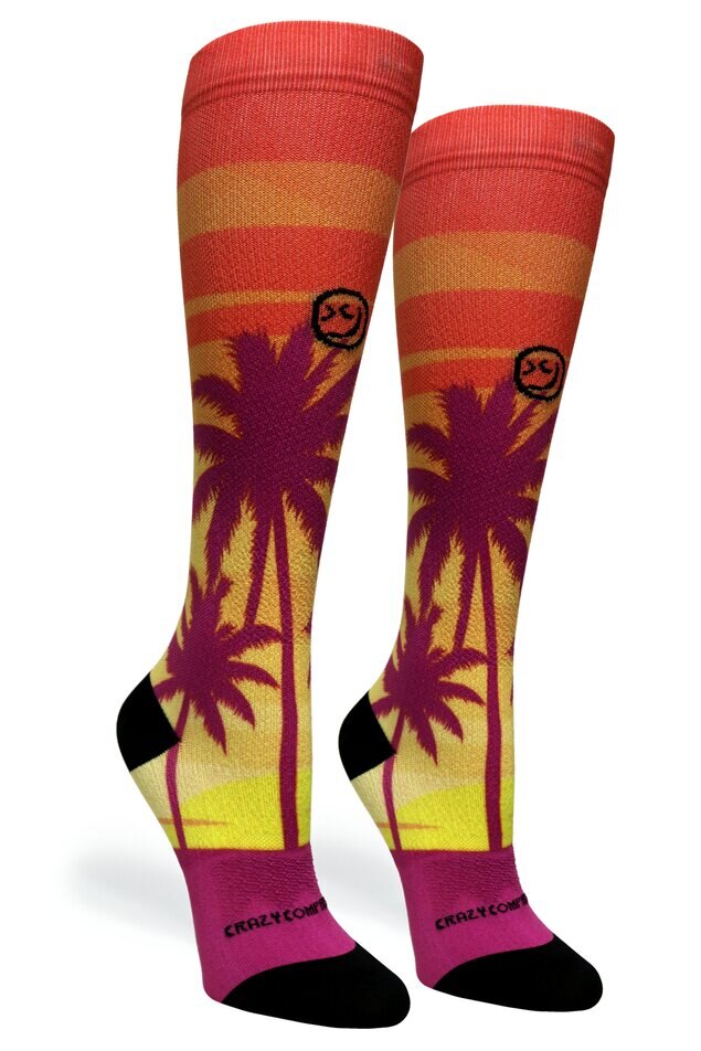 Crazy Compression Coconut Sunset - (Standard & Extra Wide)