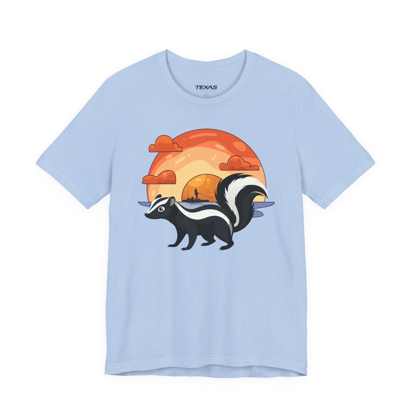 Texas Rigged Tees Skunkset (Kayak Edition) — Unisex Cotton Tee