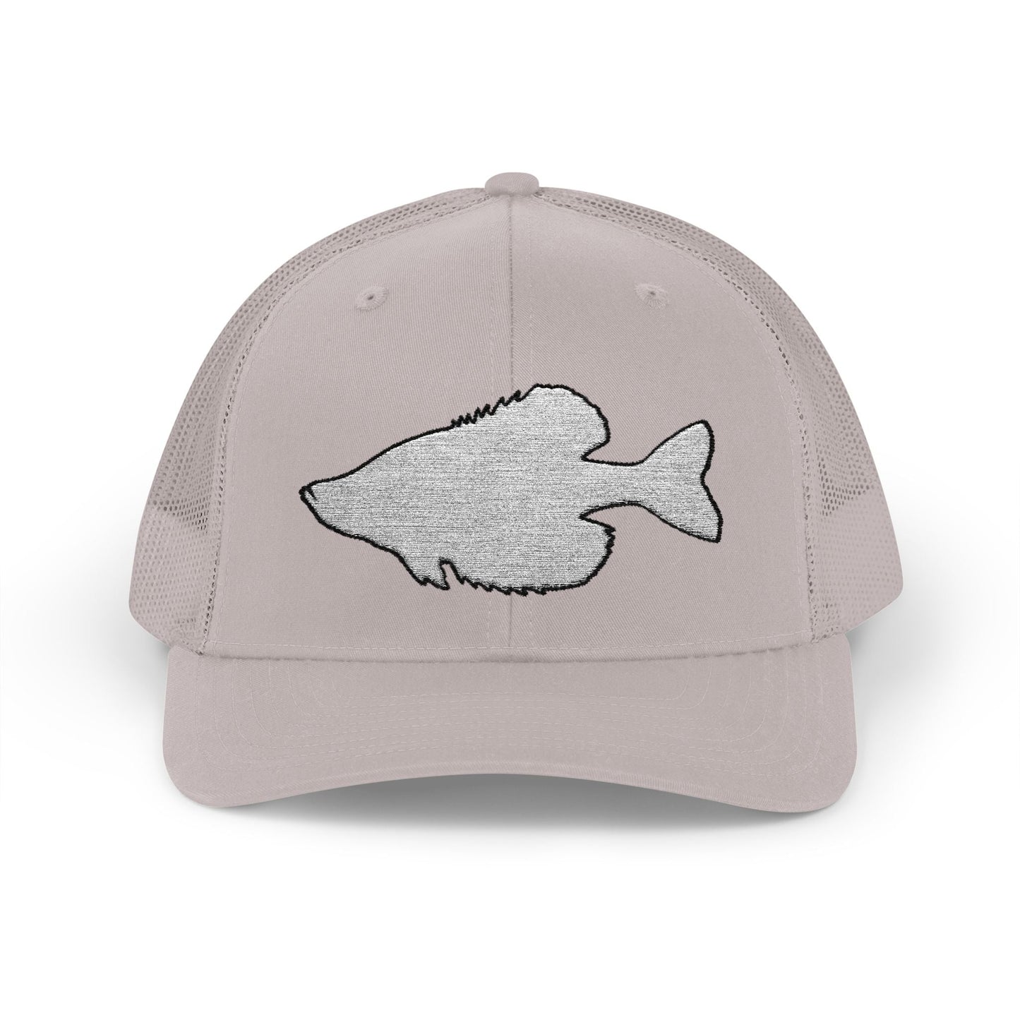 Texas Rigged Tees Crappie Silhouette — Embroidered Baseball Cap