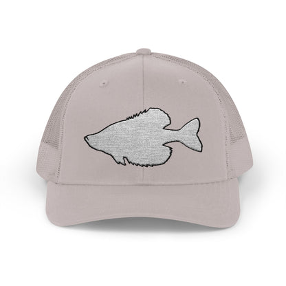 Texas Rigged Tees Crappie Silhouette — Embroidered Baseball Cap