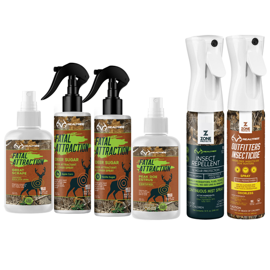 Zone Protects Deer Attractants; Realtree Fatal Attraction Big Buck Bundle
