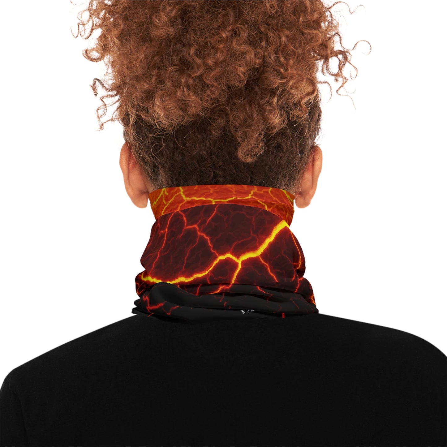 Texas Rigged Tees Molten Magma — Unisex Neck Gaiter (SPF 50+)