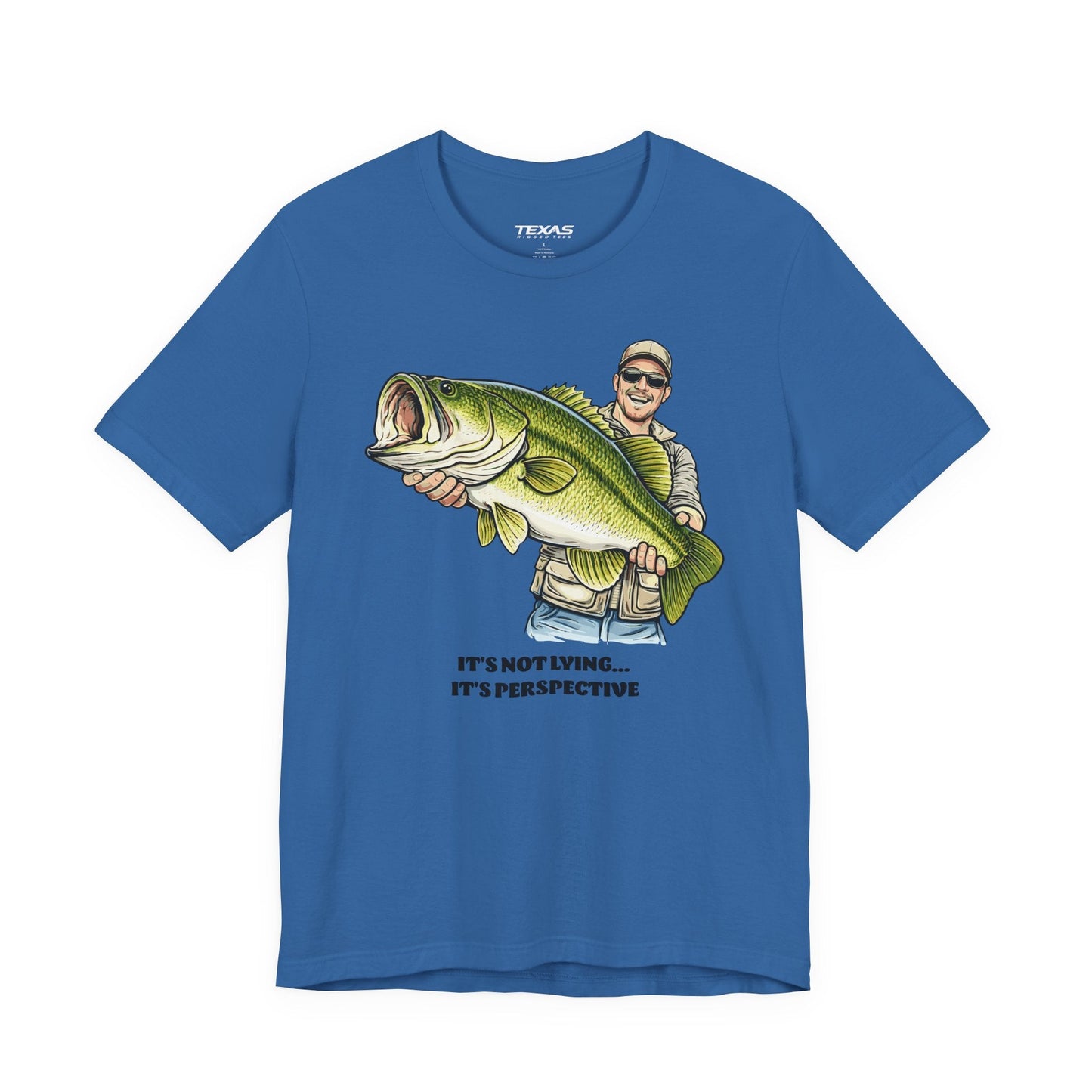 Texas Rigged Tees Forced Perspective — Unisex Cotton Tee