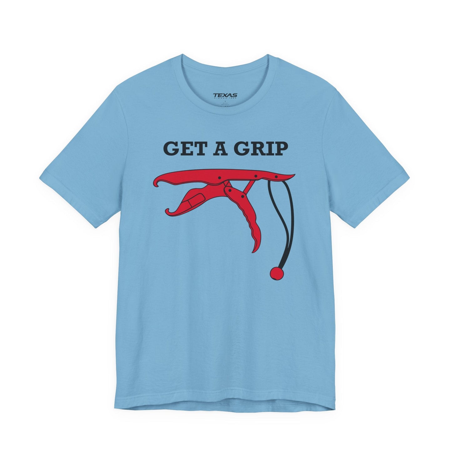 Texas Rigged Tees Get a Grip — Unisex Cotton Tee