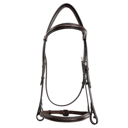 Bridles & Reins ExionPro Traditional Hunter Bridle With Laced Reins