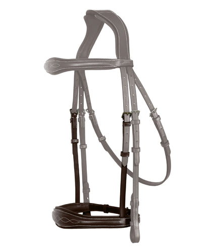 Bridles & Reins Replacement Noseband of ExionPro 'Perseus' Anatomical Jumping Bridle without Flash