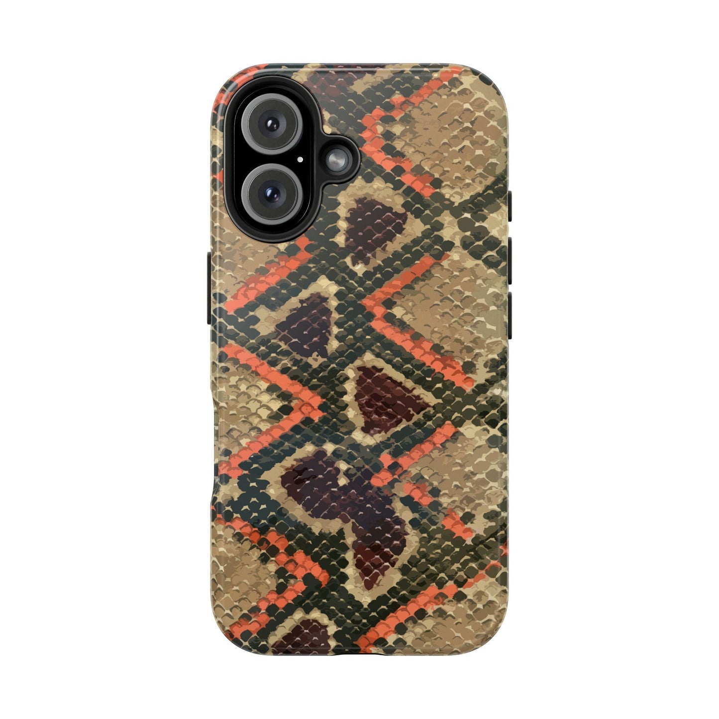 Texas Rigged Tees Burmese Python — Tough Phone Case