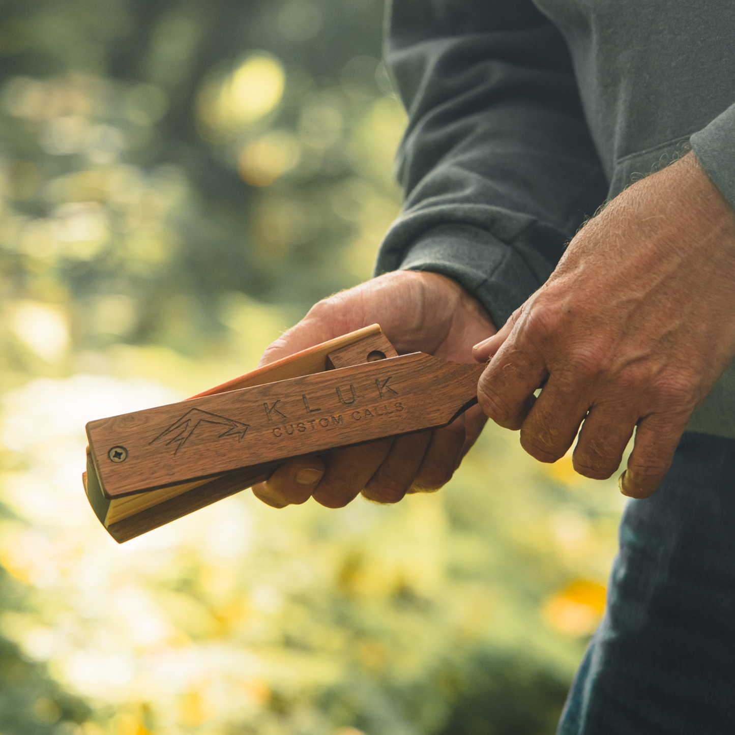 KLUK Custom Calls WALNUT/POPLAR BOX CALL