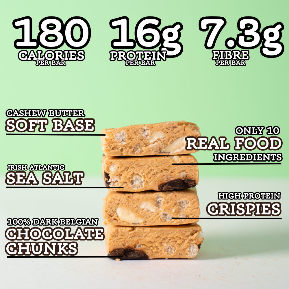 All Real Cashew Cookie Dough Protein Bar 50g x 12 bars