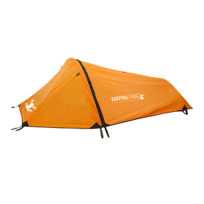 Survival Frog Solo Bivy 1-Person Tent - Orange