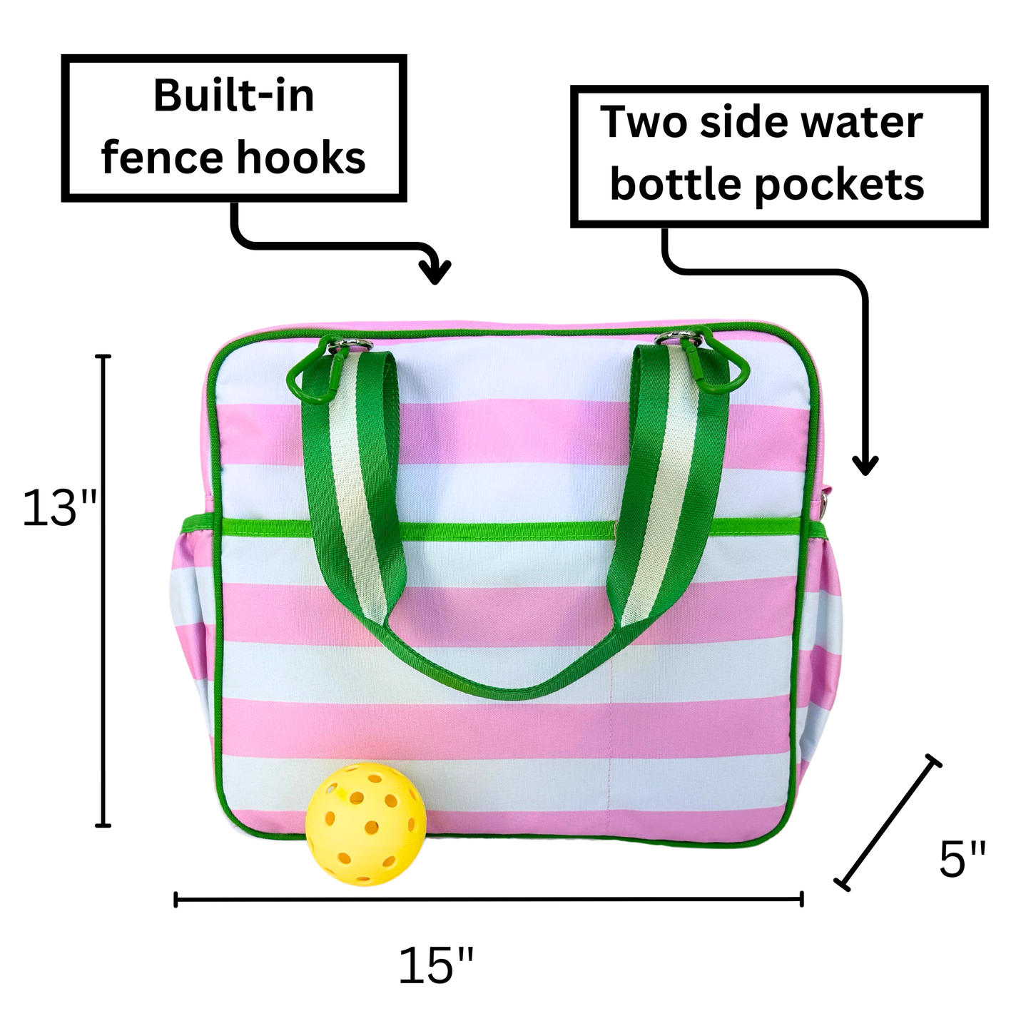 Queen of the Court Prepster Pickleball Bag