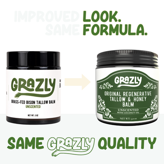 Grazly Original Tallow & Manuka Honey Balm