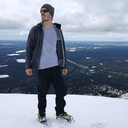 Minus33 Micro Weight - Men's Wool Raglan T-Shirt Woolverino