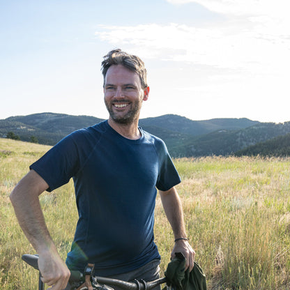 Minus33 Micro Weight - Men's Wool Raglan T-Shirt Woolverino