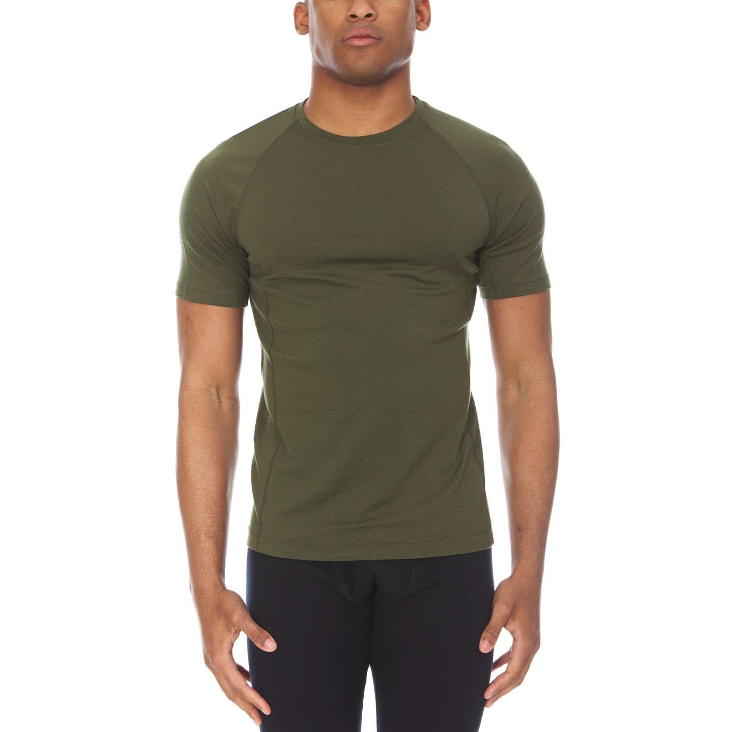 Minus33 Micro Weight - Men's Wool Raglan T-Shirt Woolverino