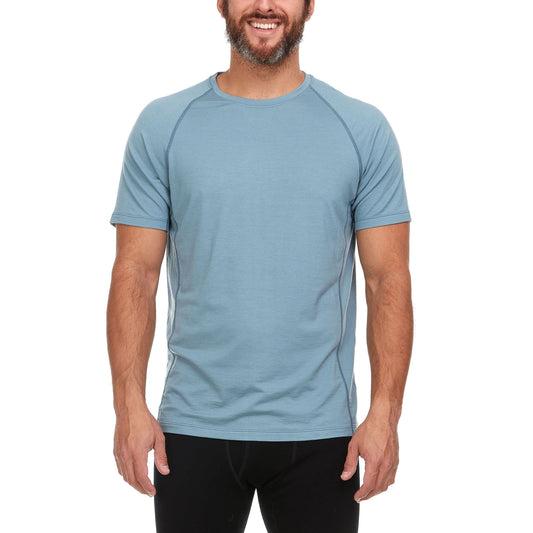 Minus33 Micro Weight - Men's Wool Raglan T-Shirt Woolverino