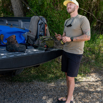 Minus33 Micro Weight - Men's Wool Raglan T-Shirt Woolverino